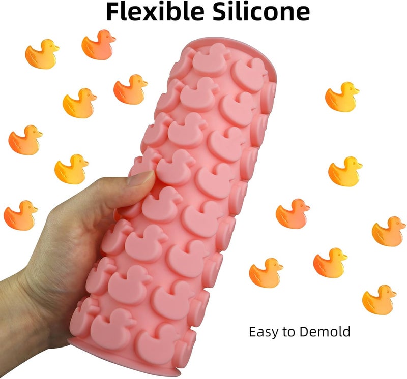 EDUEE Mini Duck Silicone Molds Pet Molds for Dog Treat 96 Cavity for Baking Biscuits, Cookie, Candy, Chocolate, Gummy, Cookie - Image 4